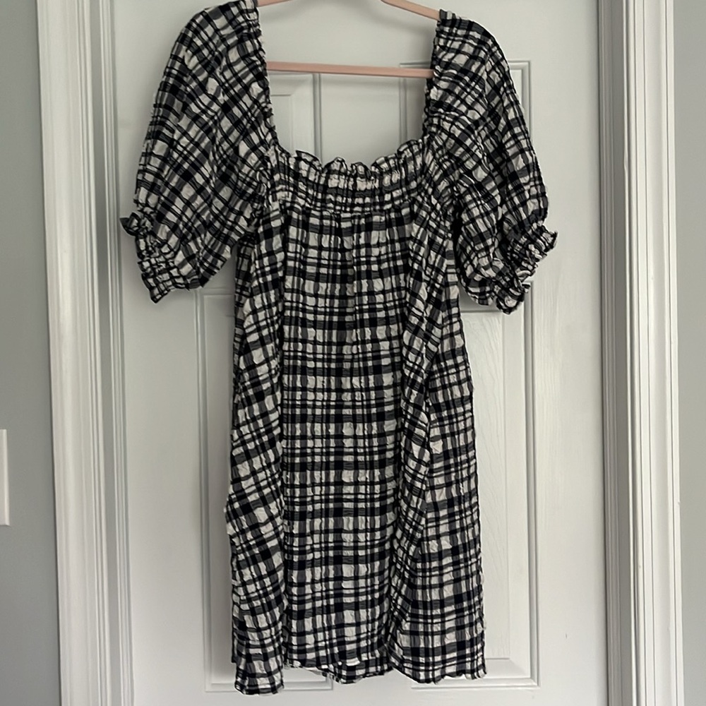 Solid & Striped Gingham Dress - image 4